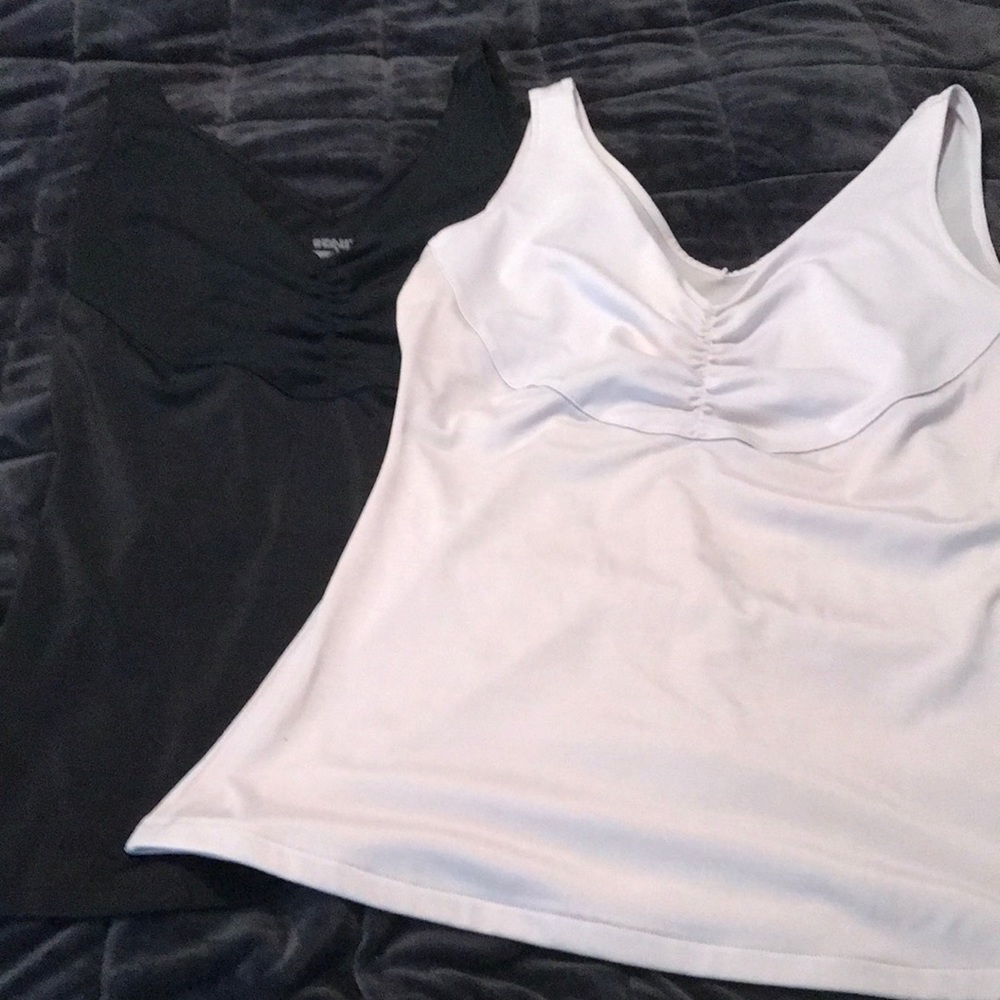 Set of two Spanx body shaping undershirts. Large
